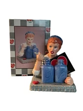 Vandor I Love Lucy Vitameatavegamin Salt & Pepper Shaker Set With Box