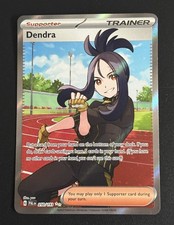 Dendra SR AR 203 Pokemon Paldea Evolved Card TCG 250/193 Holo Trainer Art Rare