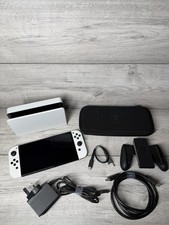 Nintendo Switch Oled Games Console with case