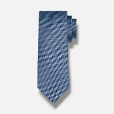Stefano Ricci Men's Blue Bicolor Woven Silk Tie 61 x 3.5
