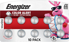 CR2032 Batteries 10 Pack , 3V Lithium Coin Batteries