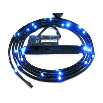 NZXT Sleeved LED Kit 2 Meter blau