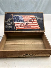 Stewart Crackers Old Glory Crate