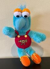 GONZO vintage Muppet Babies Dakin plush 8" figure toy Jim Henson 1988 GUC