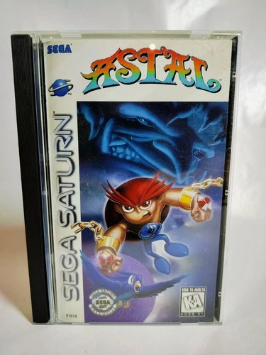 ASTAL for the Sega Saturn CIB tested and working with protective cover
