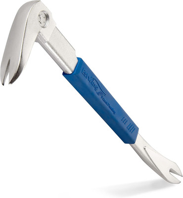 Pro Claw Nail Puller - 9'' Pry Bar with Forged Steel Construction & No-Slip Cushi