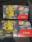 LOT OF 2 :POKEMON SURGING SPARKS ELITE TRAINER BOX/BOOSTER BUNDLE COSTCO 2-PACK