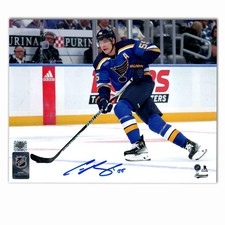 Colton Parayko Autographed St. Louis Blues Home 8x10 Horizontal Photo