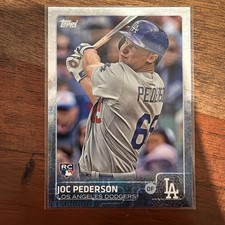 2015 Topps - Joc Pederson #192 Batting (RC)