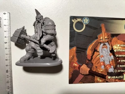 GILDRI LE NAIN MINIATURE+CARDS ENGL./ HT 8CM ! /GATEFALL/+ - Photo 1/2