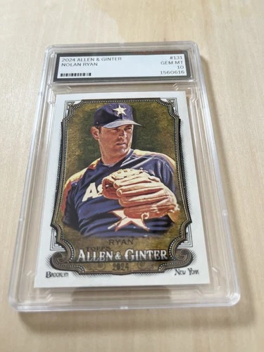 Nolan Ryan Graded Gem Mint 10! 2024 Topps Allen & Ginter - Nolan Ryan #131