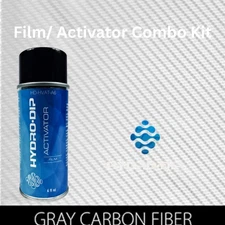 Hydro Dip  Film Activator Combo Kit HD-CF132 Gray Carbon
