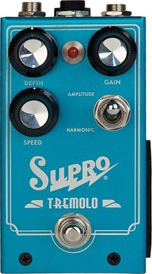 Supro Tremolo pedal amplitude and harmonic trem