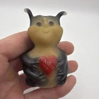 FENTON ART GLASS 1999 HALLOWEEN PNWFA LUV BUG M. HUSK RARE