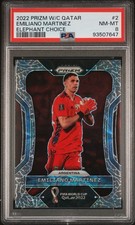 2022 PANINI PRIZM WORLD CUP  #2 EMILIANO MARTINEZ ELEPHANT CHOICE Argentina Rare