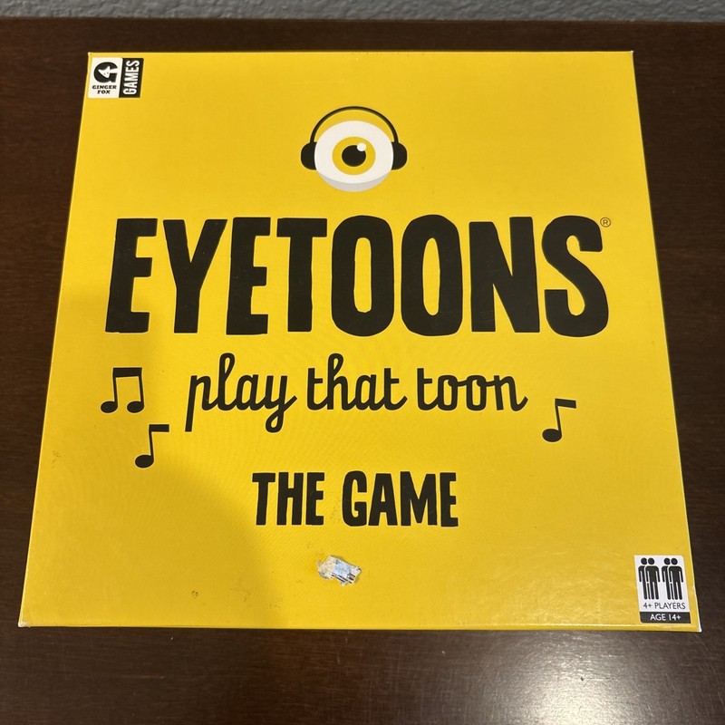Eyetoons Play That Toon The Game Ginger Fox Games 2016 Complete