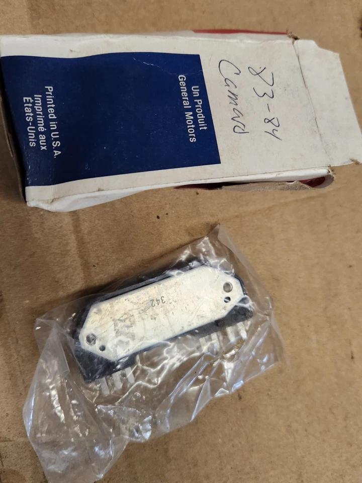 MÓDULO DE CONTROL DE ENCENDIDO BUICK SKYLARK CAMIÓN CHEVROLET GMC 1985342 D1967 NUEVO DE STOCK Foto 3 de 3