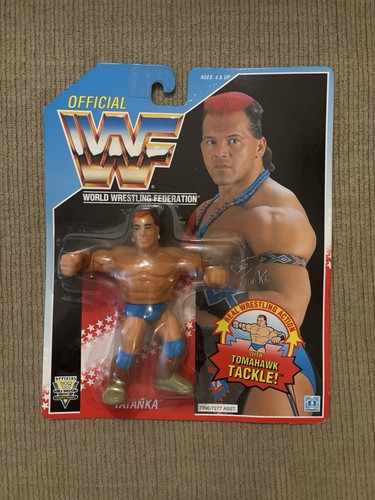 1992 Hasbro Tatanka WWF WWE Wrestling 4