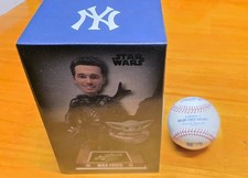 MAX FRIED Mandalorian Bobblehead And Major League Game Use Baseball