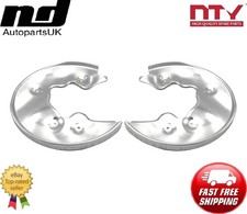 Rear L+R Brake Disc Dust Cover Back Plate Shield Set For Audi A4 A5 A6 A7 Q5