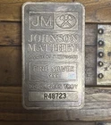 100 Troy Oz Johnson Matthey Silver Bar