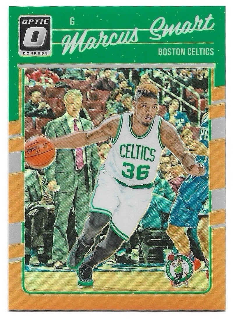 Marcus Smart /199 2016-17 Panini Donruss Optic #23 Orange Prizm Celtics