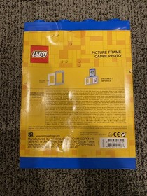LEGO Classic Blue Picture Frame #4113 with Matting - NEW Fits 5" X 7" Photos