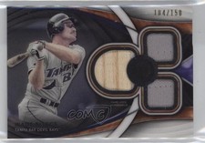 2018 Topps Tribute Tribute Triple Relics 104/150 Wade Boggs #TTR-WB HOF k4s