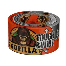 Gorilla Glue 105680 Duct Tape, Gray, 25 Yd L, 2-7/8 In W