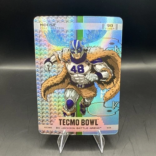 Bo Jackson Battle Arena Tecmo Bowl Moose Daryl Johnston Endzone Ice Battlefoil