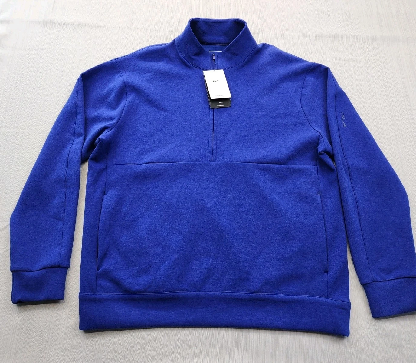 New Nike 24.7 Impossibly Soft 1/2 Zip Top HQ6953 Dri-Fit $120 Mens Size MEDIUM