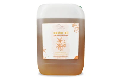 CASTOR OIL - 10 LITRES 100% PURE, COLD PRESSED BP