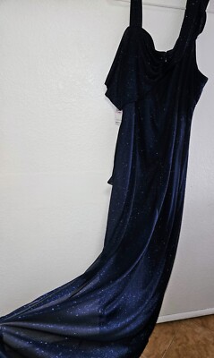 Alex Evenings Women Blue Gown Size 22