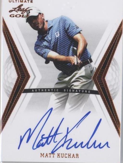 2012 Leaf Ultimate - Matt Kuchar #BA-MK1 - 1 of 1