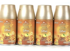 4 Glade 6.2 Oz Limited Edition Sparkling Citrus Sunrise Automatic Spray Refill