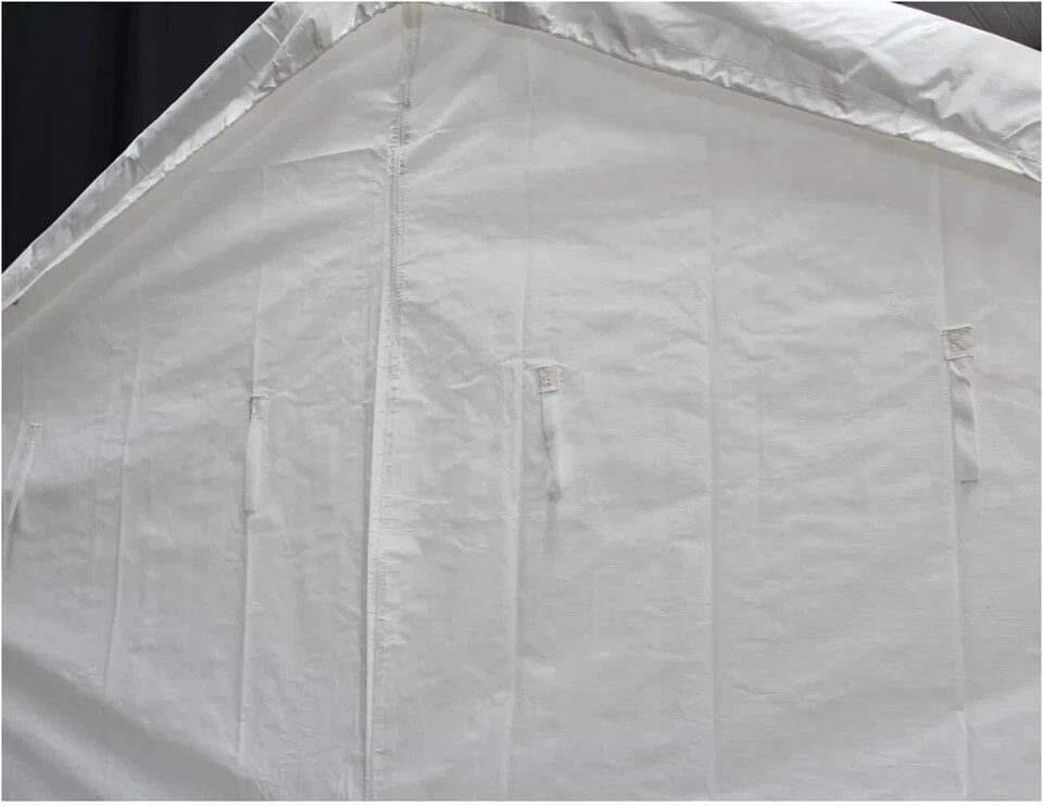 Kit de pared lateral King Canopy 18 pies x 20 pies con solapas y pantalla de errores ventanas Foto 4 de 4