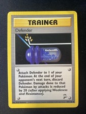 Pokémon TCG Trainer Defender Base Set 2 109/130 