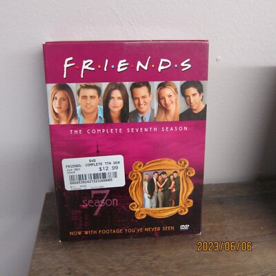 Friends: Season 7 - DVD -  Very Good - Maggie Wheeler,Christina Pickles,Elliott 