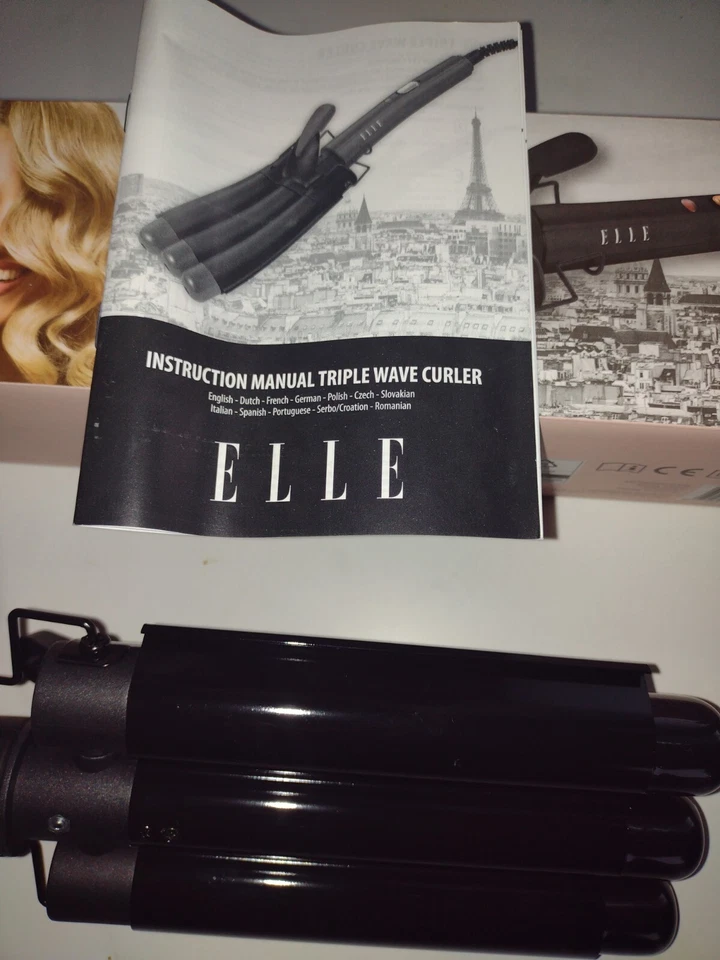 Lockenstab Wave Curler - Neu - mit Gebrauchsanweisung schwarz