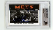 Gooden Strawberry Tyson 2021 Topps Once Upon a Time in Queens B/W BAS BGS Auto