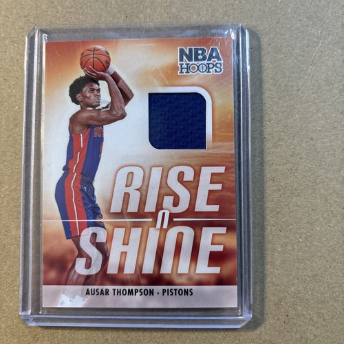 2023-24 Panini NBAHoops - Rise N Shine Memorabilia Ausar Thompson