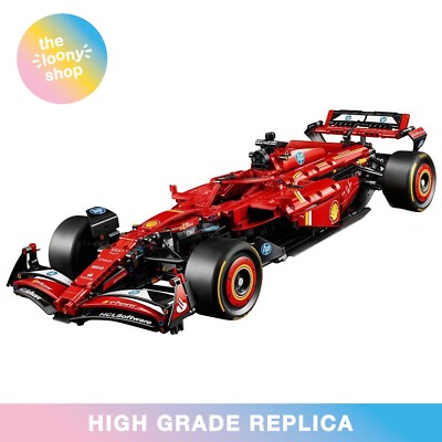 *NEW* 42207 MOC Ferrari SF-24 F1 Car Building Blocks 1361pcs Technic 2025  UK