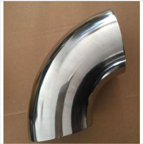 2pcs Stainless Steel 304 OD 76mm 3'' Sanitary Weld Elbow Pipe Fitting 90 Degree - Picture 3 of 3