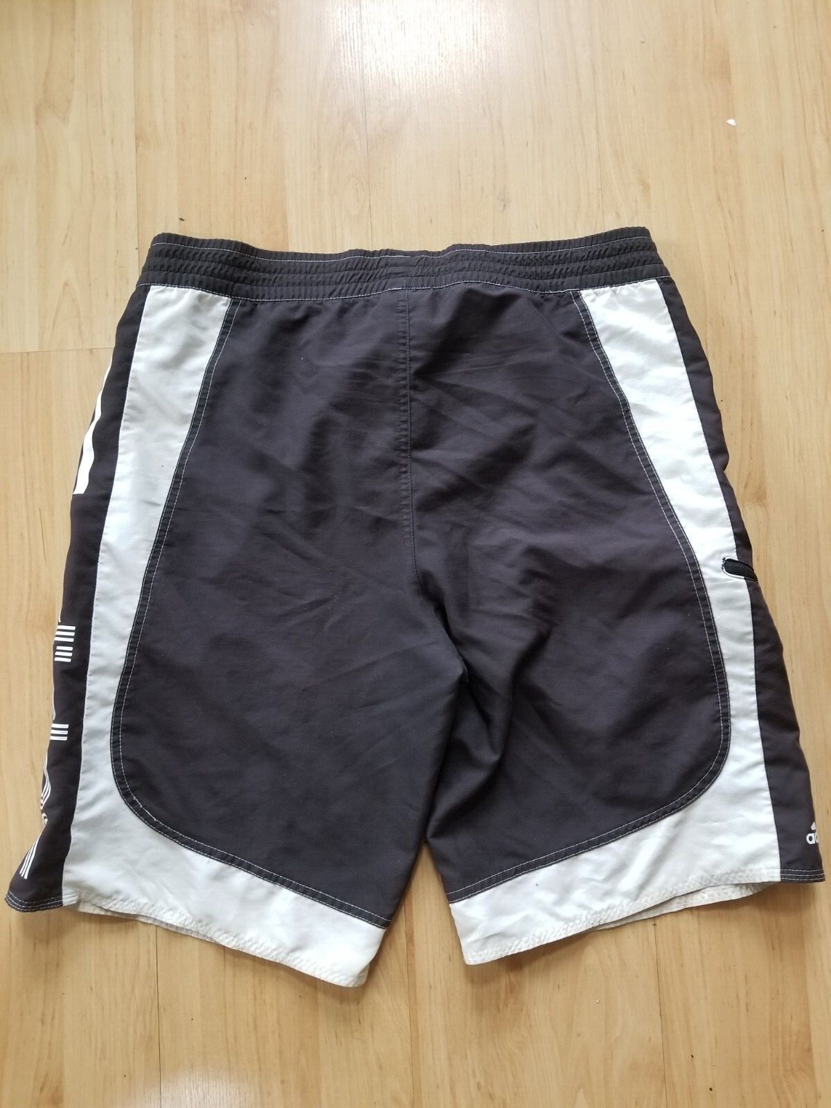 Adidas Men's Swim Suit Bathing Trunks Size Medium wit… Gem