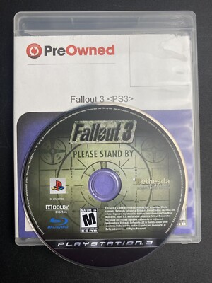 Fallout 3 Sony PlayStation 3 Tested And Working SHIPS FAST