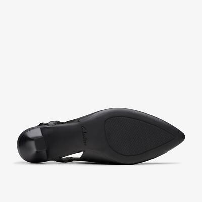 Clarks Women's Kepley Lane Black Leather 26180004 | eBay