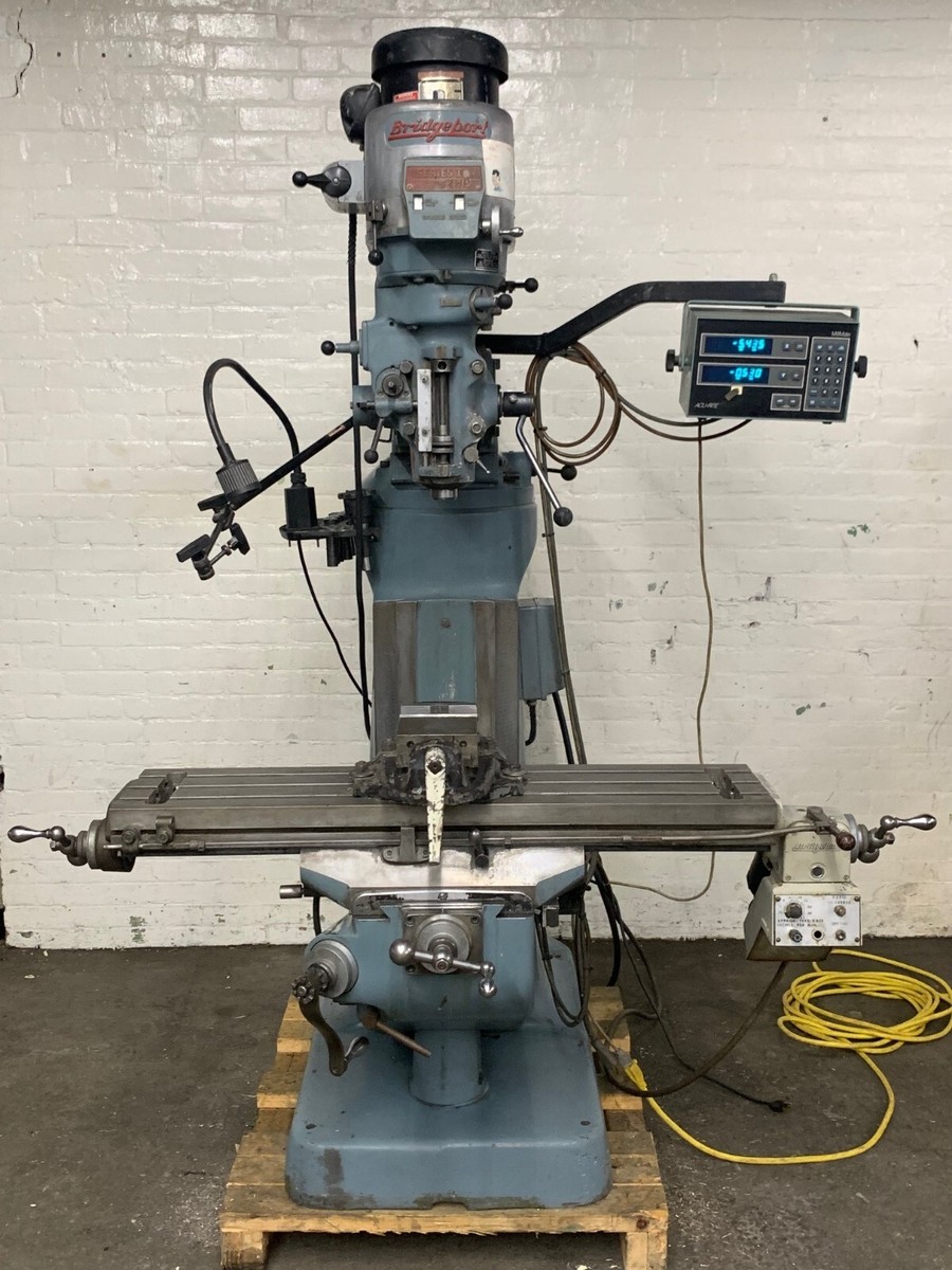 Bridgeport Series 1, 2HP Vertical Knee Mill with 6
