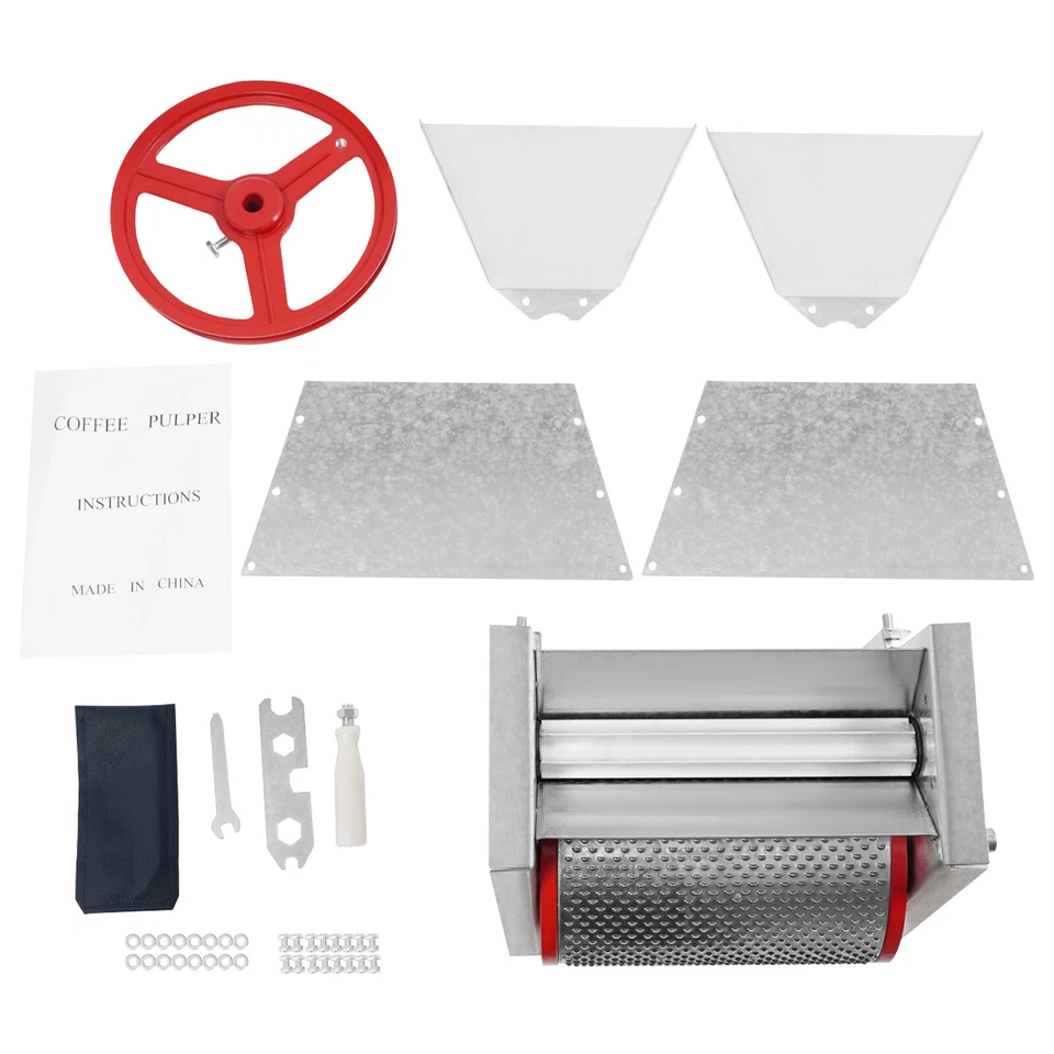 Hand Crank Coffee Bean Peeling Machine Sheller Manual Fresh Coffee Bean Peeler - Image 2 of 4