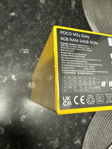 Xiaomi POCO M5s Smartphone 4+64GB, 6.43 Inch FHD+ AMOLED 64MP AI Quad Camera UK - Picture 3 of 3