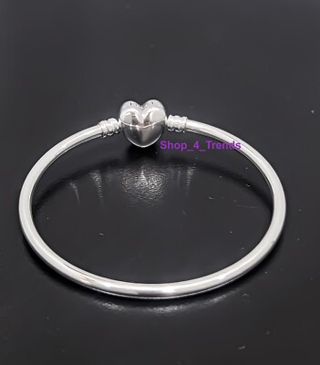 NEW PANDORA 591064C01 925 CZ Entwined Infinite Hearts Bangle